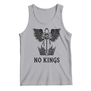 No Kings Tank Top St Michael Archangel Victory Over Tyranny TS12 Athletic Heather Print Your Wear