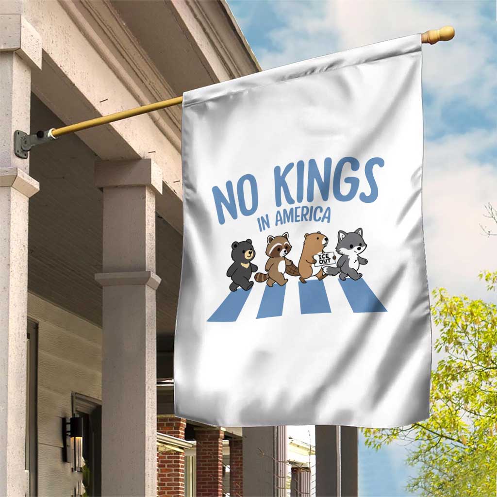 Funny No Kings Cute Forest Animals Garden Flag Gift For Animal Lovers TS12 Print Your Wear