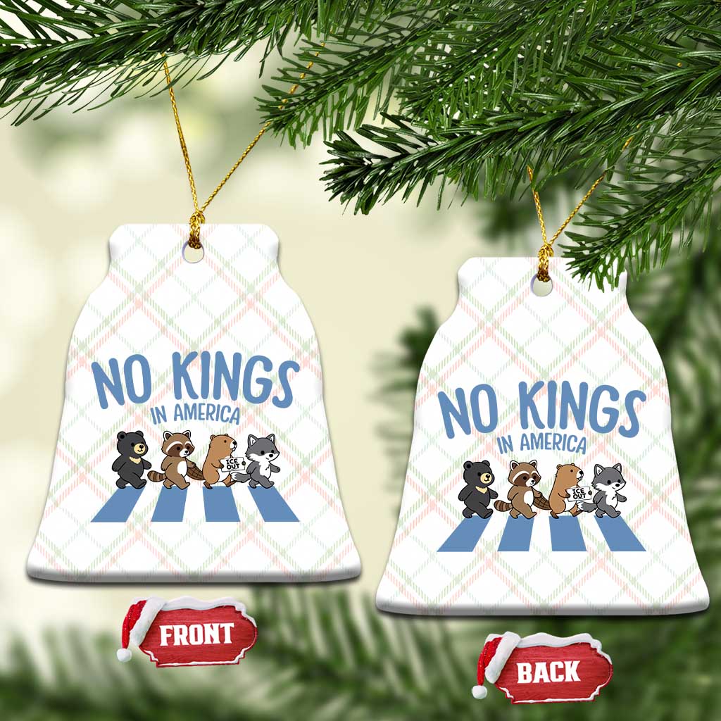Funny No Kings Cute Forest Animals Ceramic Ornament Gift For Animal Lovers TS12 Print Your Wear