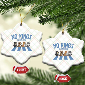 Funny No Kings Cute Forest Animals Ceramic Ornament Gift For Animal Lovers TS12 Print Your Wear