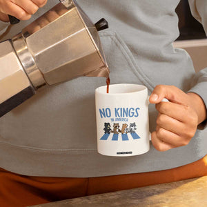 Funny No Kings Cute Forest Animals Coffee Mug Gift For Animal Lovers TS12 Print Your Wear
