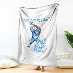 No Ice Please Throw Blanket Funny Babe The Blue Ox Minnesota Folklore TS12 Print Your Wear