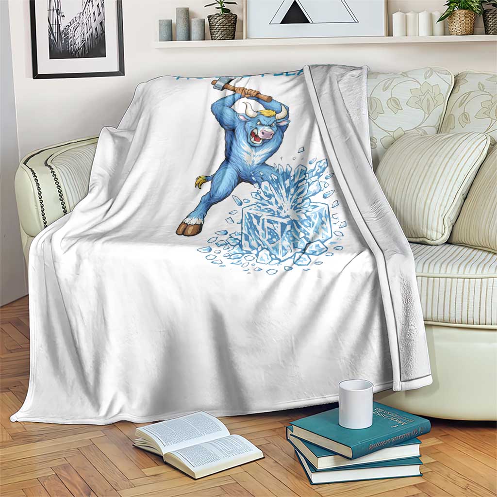 No Ice Please Throw Blanket Funny Babe The Blue Ox Minnesota Folklore TS12 Print Your Wear
