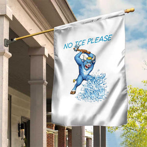 No Ice Please Garden Flag Funny Babe The Blue Ox Minnesota Folklore TS12 Print Your Wear