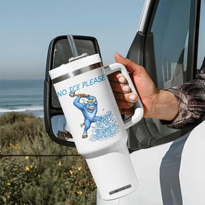No Ice Please Tumbler With Handle Funny Babe The Blue Ox Minnesota Folklore TS12 Print Your Wear