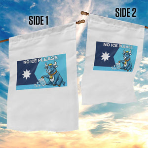 Funny Political Folklore Babe The Blue Ox Garden Flag No Ice Please TS12 Print Your Wear