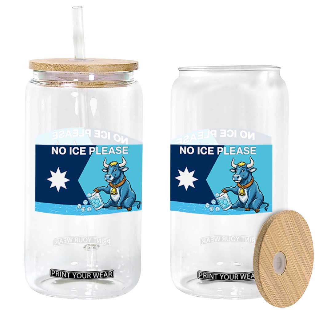Funny Political Folklore Babe The Blue Ox Glass Can No Ice Please TS12 Print Your Wear