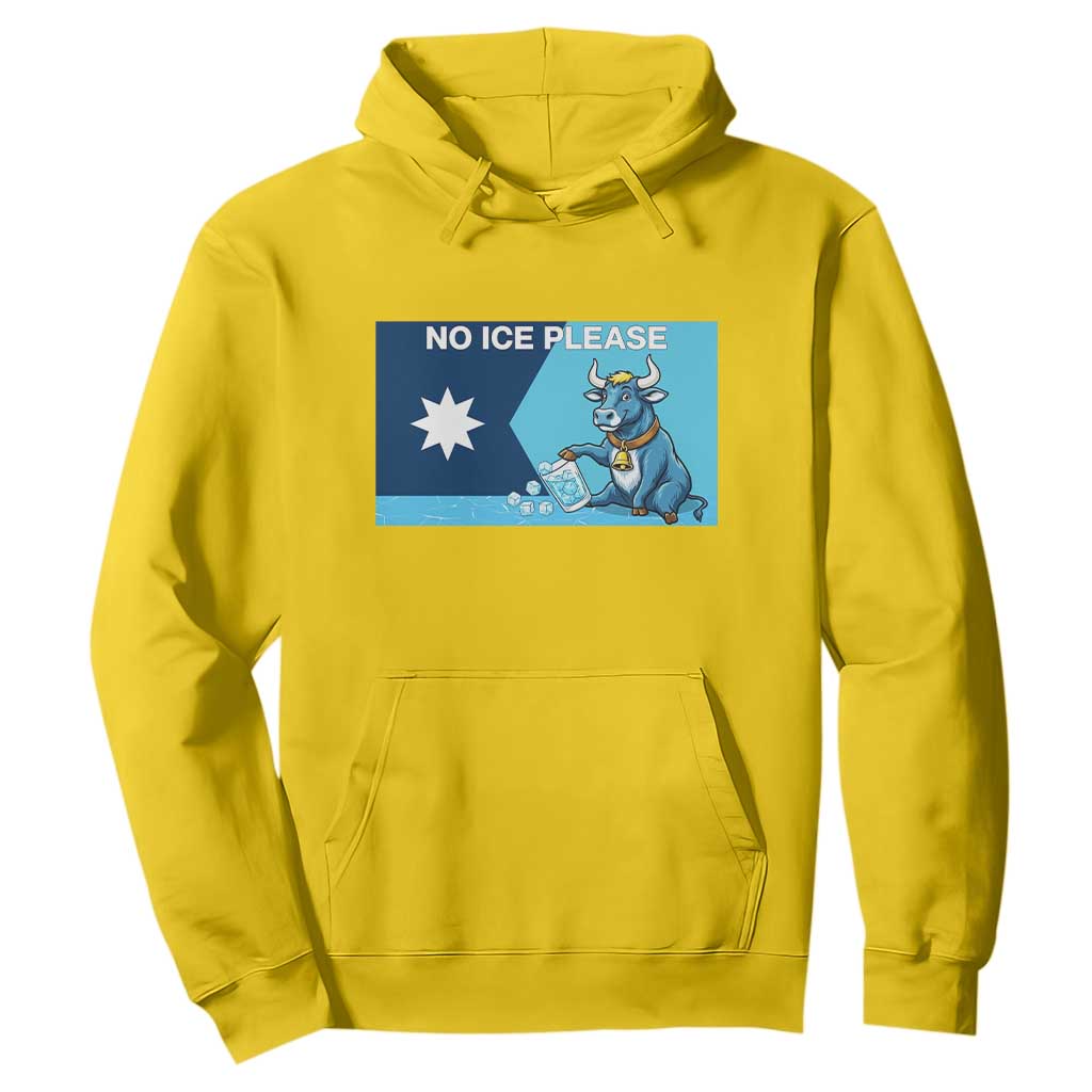 Funny Political Folklore Babe The Blue Ox Hoodie No Ice Please TS12 Daisy Print Your Wear