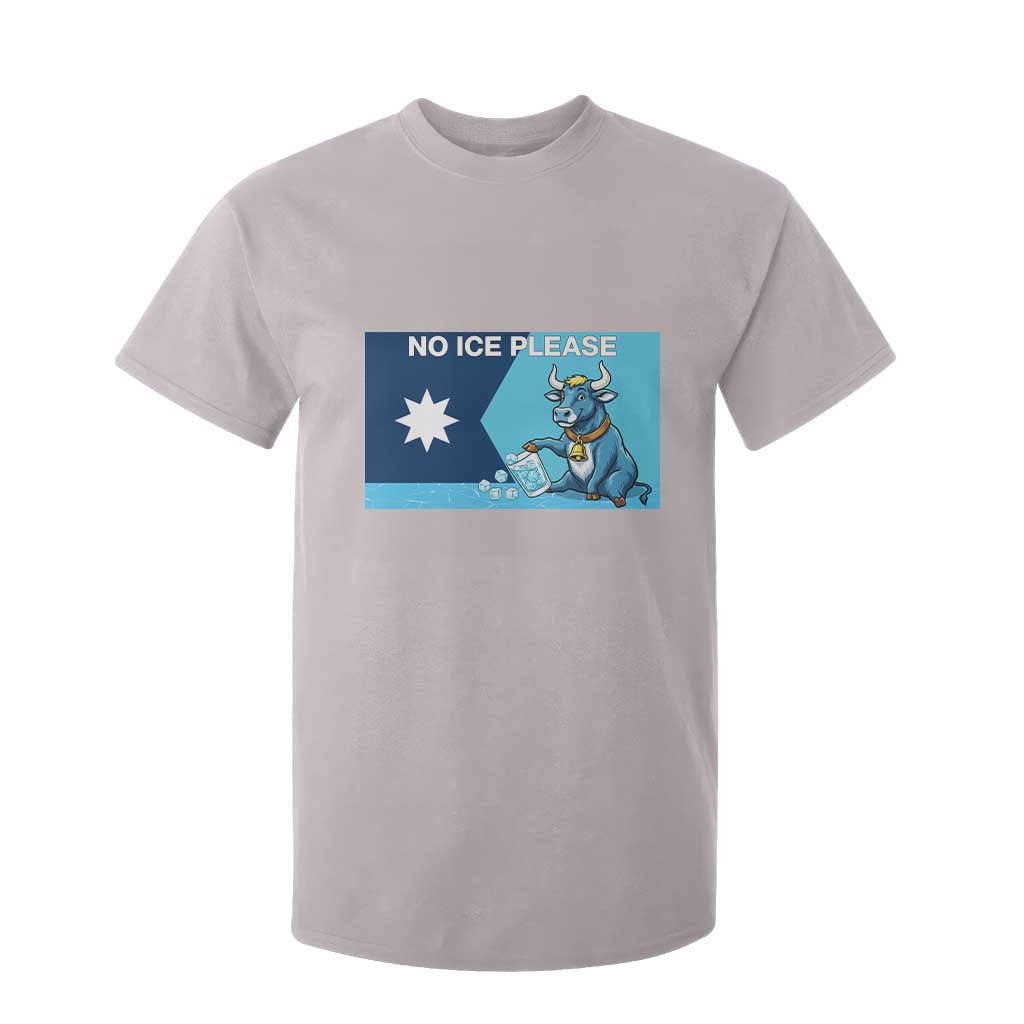 Funny Political Folklore Babe The Blue Ox T Shirt For Kid No Ice Please TS12 Ice Gray Print Your Wear