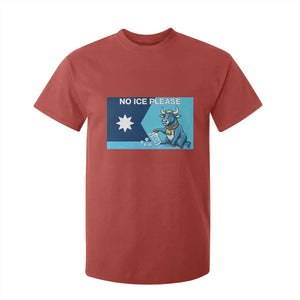 Funny Political Folklore Babe The Blue Ox T Shirt For Kid No Ice Please TS12 Red Print Your Wear