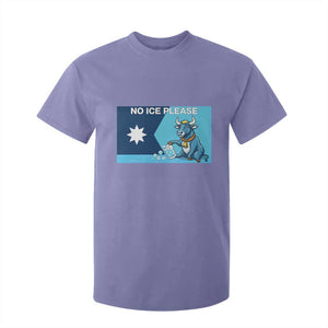 Funny Political Folklore Babe The Blue Ox T Shirt For Kid No Ice Please TS12 Violet Print Your Wear