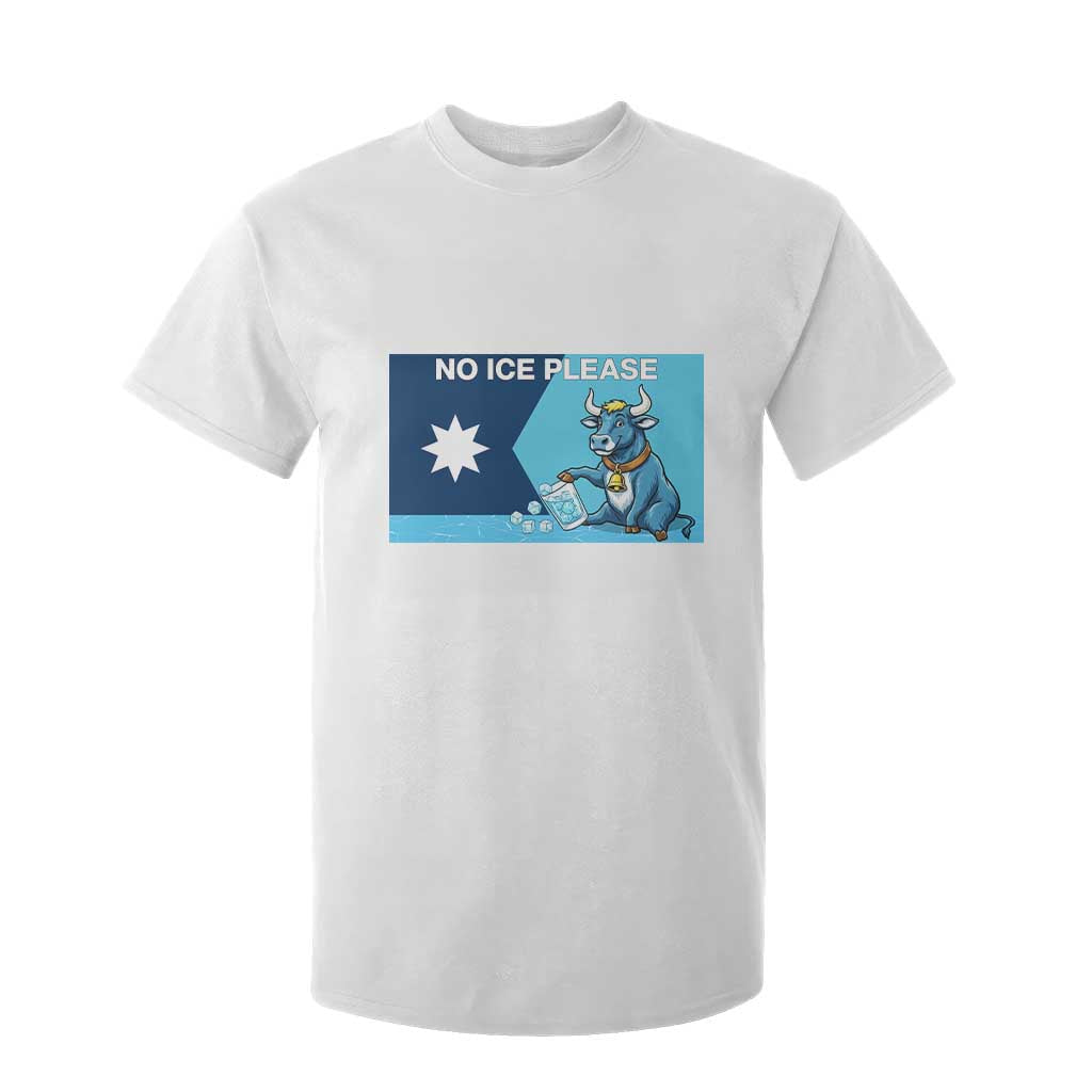 Funny Political Folklore Babe The Blue Ox T Shirt For Kid No Ice Please TS12 White Print Your Wear