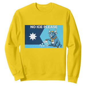 Funny Political Folklore Babe The Blue Ox Sweatshirt No Ice Please TS12 Daisy Print Your Wear