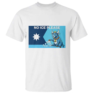 Funny Political Folklore Babe The Blue Ox T Shirt No Ice Please TS12 White Print Your Wear
