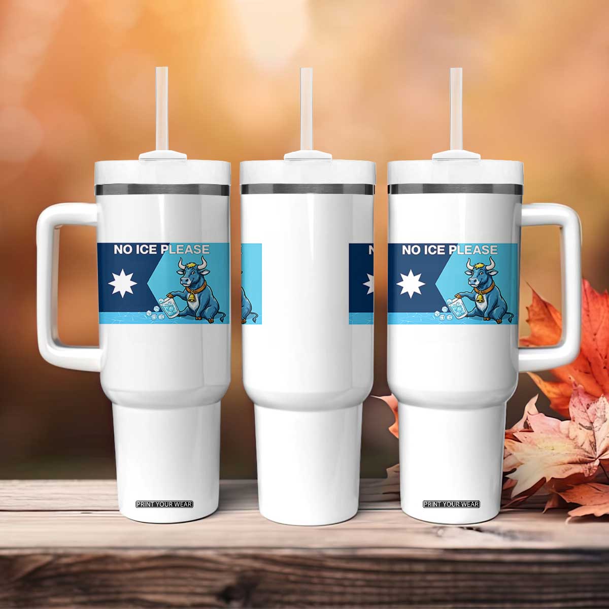 Funny Political Folklore Babe The Blue Ox Tumbler With Handle No Ice Please TS12 Print Your Wear