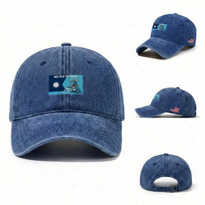 Funny Political Folklore Babe The Blue Ox Washed Cotton Baseball Cap No Ice Please TS12 Washed Cap Universal Fit Royal Blue Print Your Wear