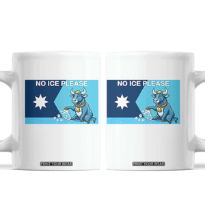 Funny Political Folklore Babe The Blue Ox Coffee Mug No Ice Please TS12 White Print Your Wear