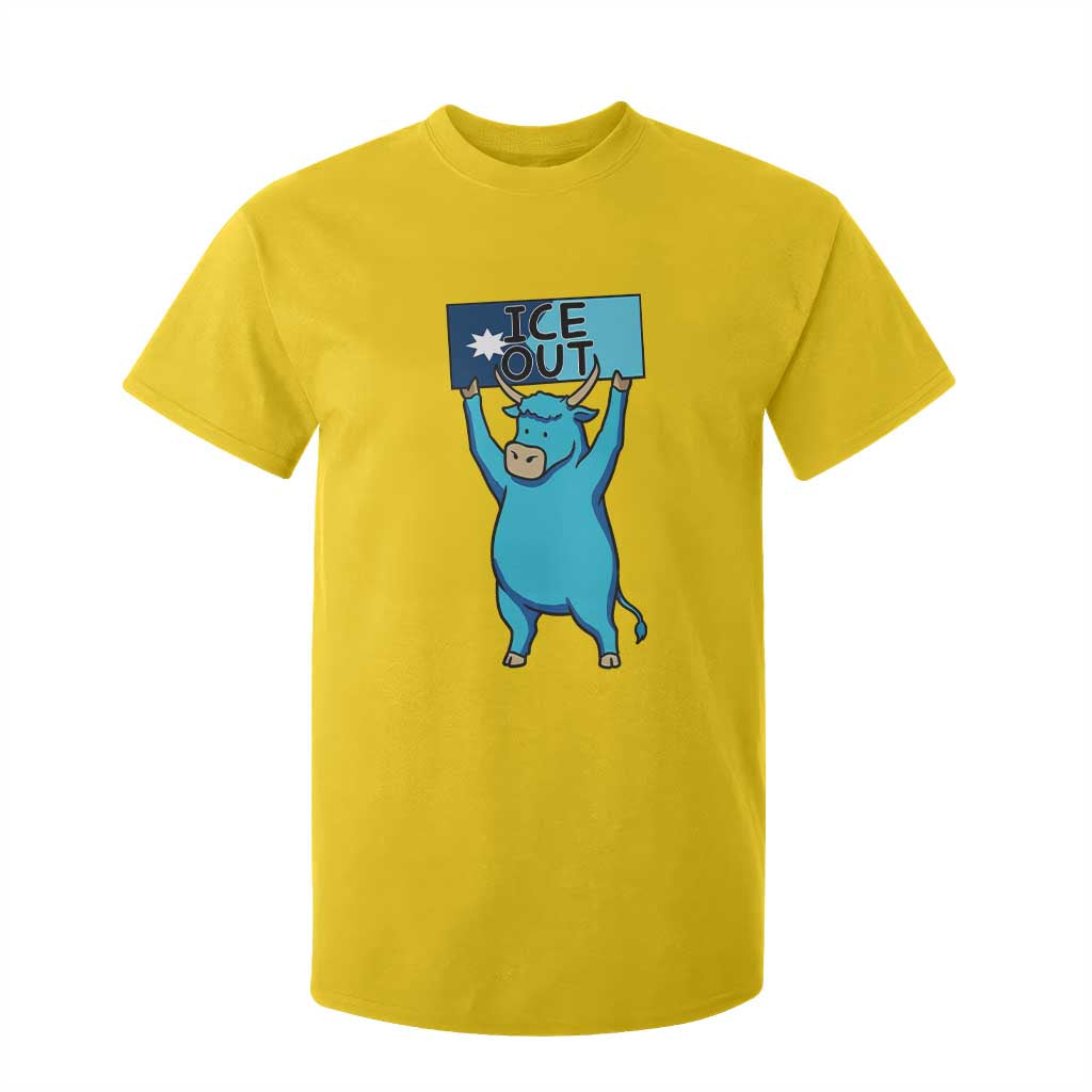 Funny Minnesota Folklore Babe The Blue Ox T Shirt For Kid Ice Out TS12 Daisy Print Your Wear
