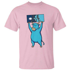 Funny Minnesota Folklore Babe The Blue Ox T Shirt Ice Out TS12 Light Pink Print Your Wear