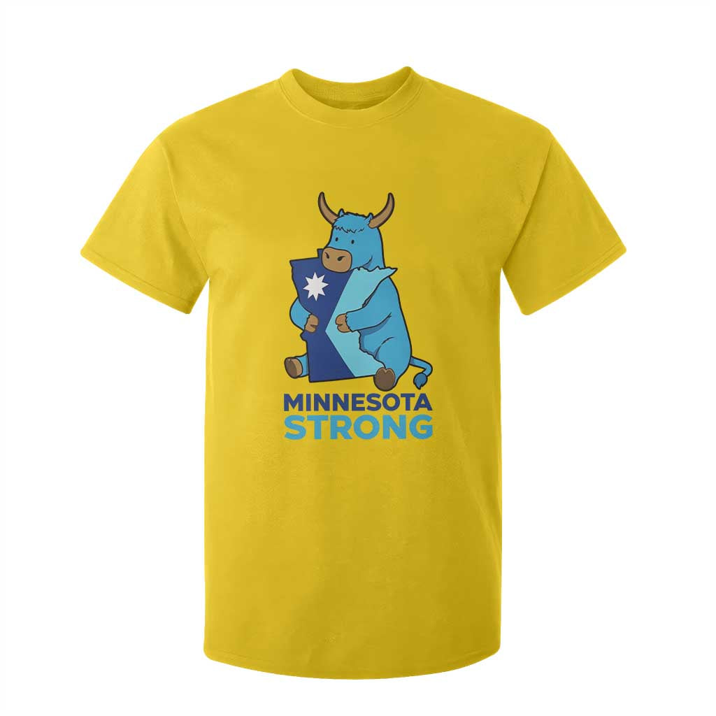 Minnesota Strong T Shirt For Kid Blue Ox Midwest Folklore Heritage TS12 Daisy Print Your Wear