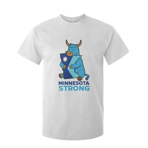 Minnesota Strong T Shirt For Kid Blue Ox Midwest Folklore Heritage TS12 White Print Your Wear