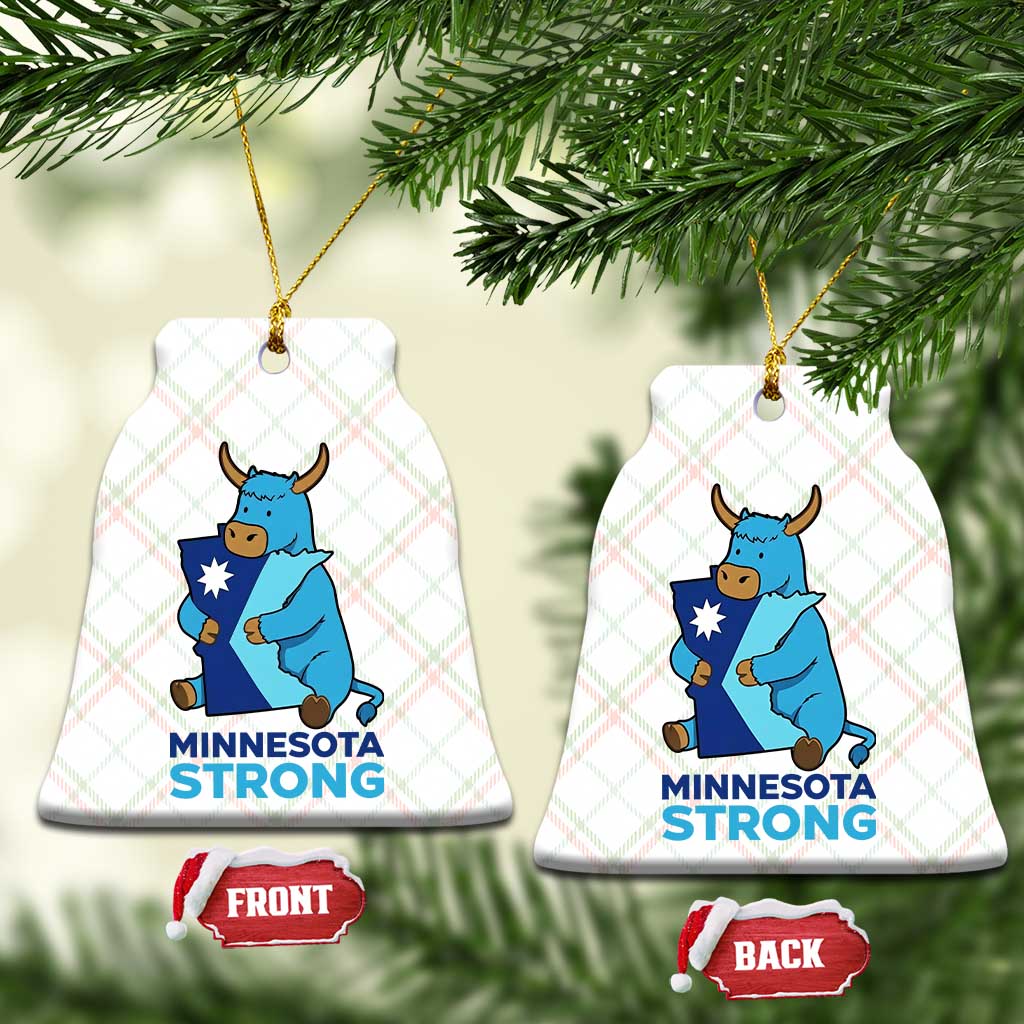 Minnesota Strong Ceramic Ornament Blue Ox Midwest Folklore Heritage TS12 Print Your Wear