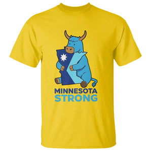 Minnesota Strong T Shirt Blue Ox Midwest Folklore Heritage TS12 Daisy Print Your Wear
