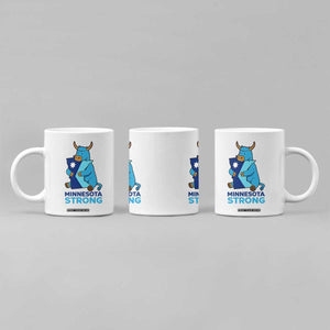 Minnesota Strong Coffee Mug Blue Ox Midwest Folklore Heritage TS12 Print Your Wear