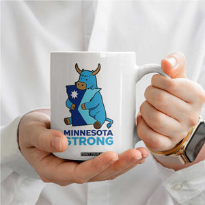 Minnesota Strong Coffee Mug Blue Ox Midwest Folklore Heritage TS12 Print Your Wear