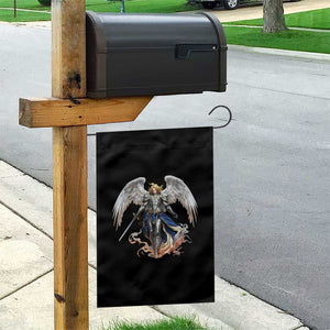 Archangel Saint Michael Warrior Garden Flag Catholic Protection Gift TS12 Print Your Wear