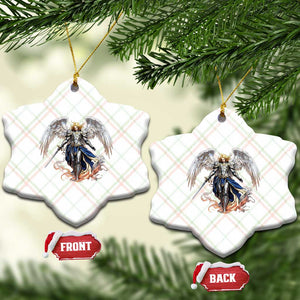 Archangel Saint Michael Warrior Ceramic Ornament Catholic Protection Gift TS12 Print Your Wear