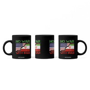 No War With Iran Coffee Mug Middle East Freedom TS12 Print Your Wear