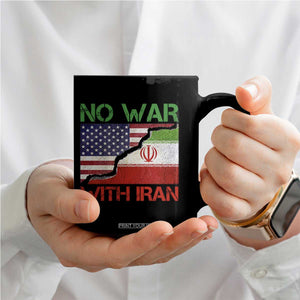 No War With Iran Coffee Mug Middle East Freedom TS12 Print Your Wear