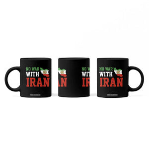 No War With Iran Coffee Mug Iran Freedom Protest TS12 Print Your Wear