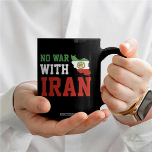 No War With Iran Coffee Mug Iran Freedom Protest TS12 Print Your Wear