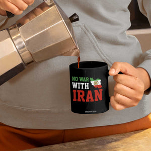 No War With Iran Coffee Mug Iran Freedom Protest TS12 Print Your Wear