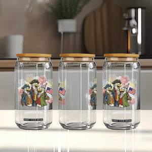 Funny Founding Fathers Eagle Glass Can 250th Anniversary America Patriotic Gift TS12 Print Your Wear
