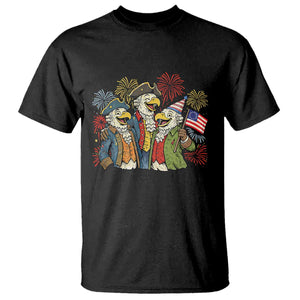 Funny Founding Fathers Eagle T Shirt 250th Anniversary America Patriotic Gift TS12 Black Print Your Wear