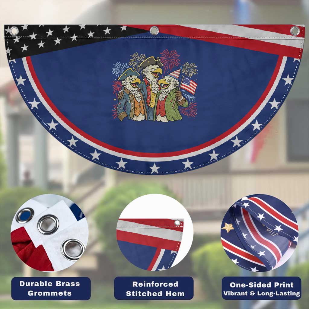Funny Founding Fathers Eagle Patriotic Fan Flag 250th Anniversary America Gift TS12 Print Your Wear