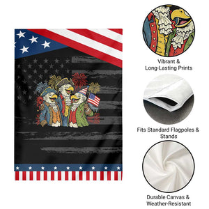 Funny Founding Fathers Eagle Garden Flag 250th Anniversary America Patriotic Gift TS12 Print Your Wear