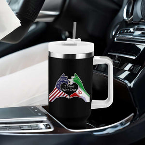 I Stand With Iran Tumbler With Handle Support Iranian People For Peace TS12 Print Your Wear