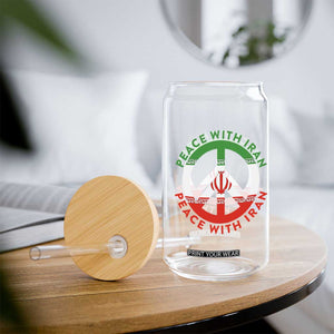 Peace With Iran Glass Can Not War In Middle East TS12 Print Your Wear