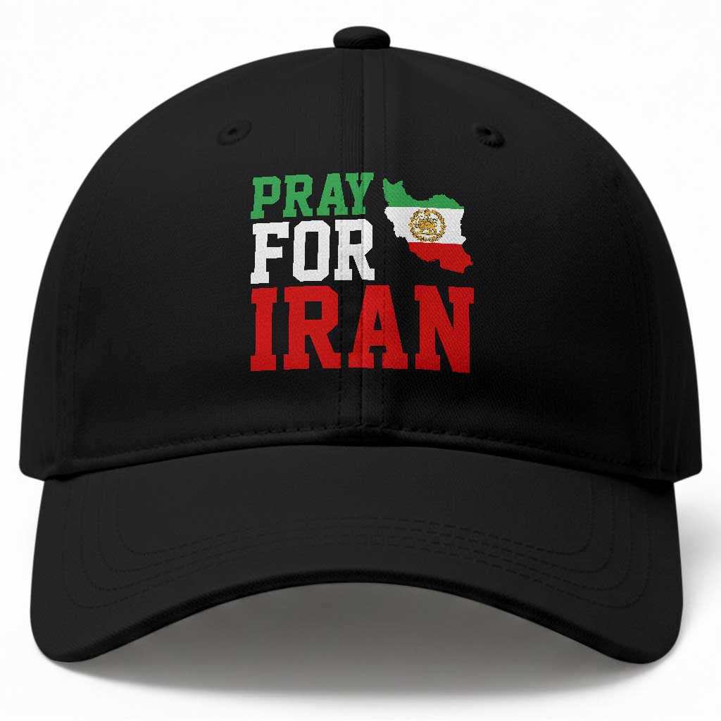 Pray For Iran Baseball Cap Anti War Protest Apparel Gift TS12 Print Your Wear