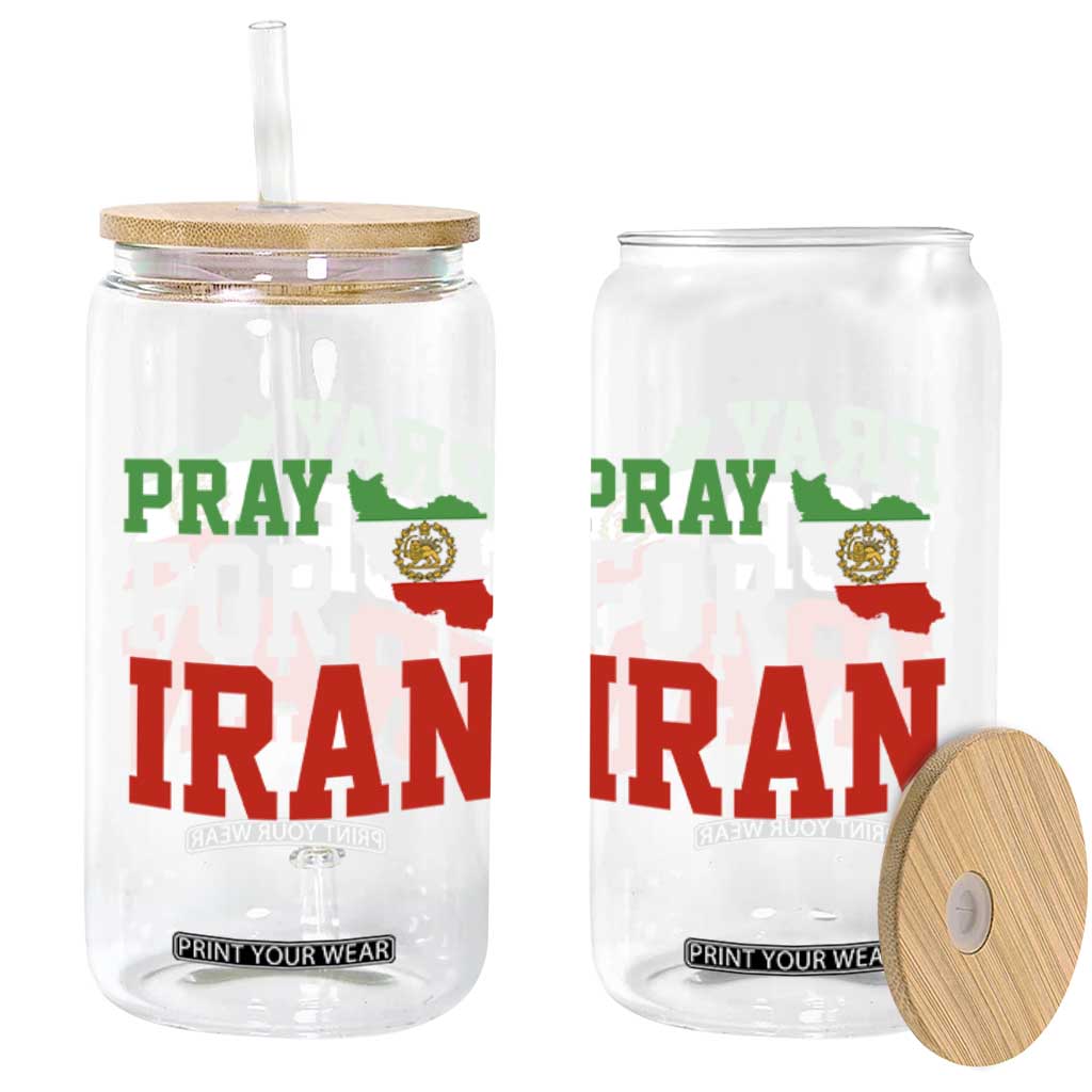Pray For Iran Glass Can Anti War Protest Apparel Gift TS12 Print Your Wear