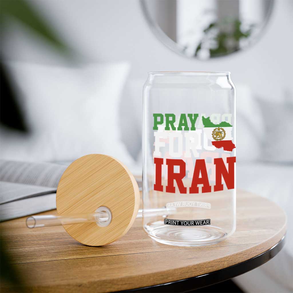 Pray For Iran Glass Can Anti War Protest Apparel Gift TS12 Print Your Wear