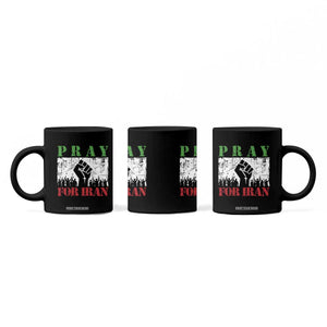 Pray For Iran Coffee Mug Support Iranian People Peace TS12 Print Your Wear