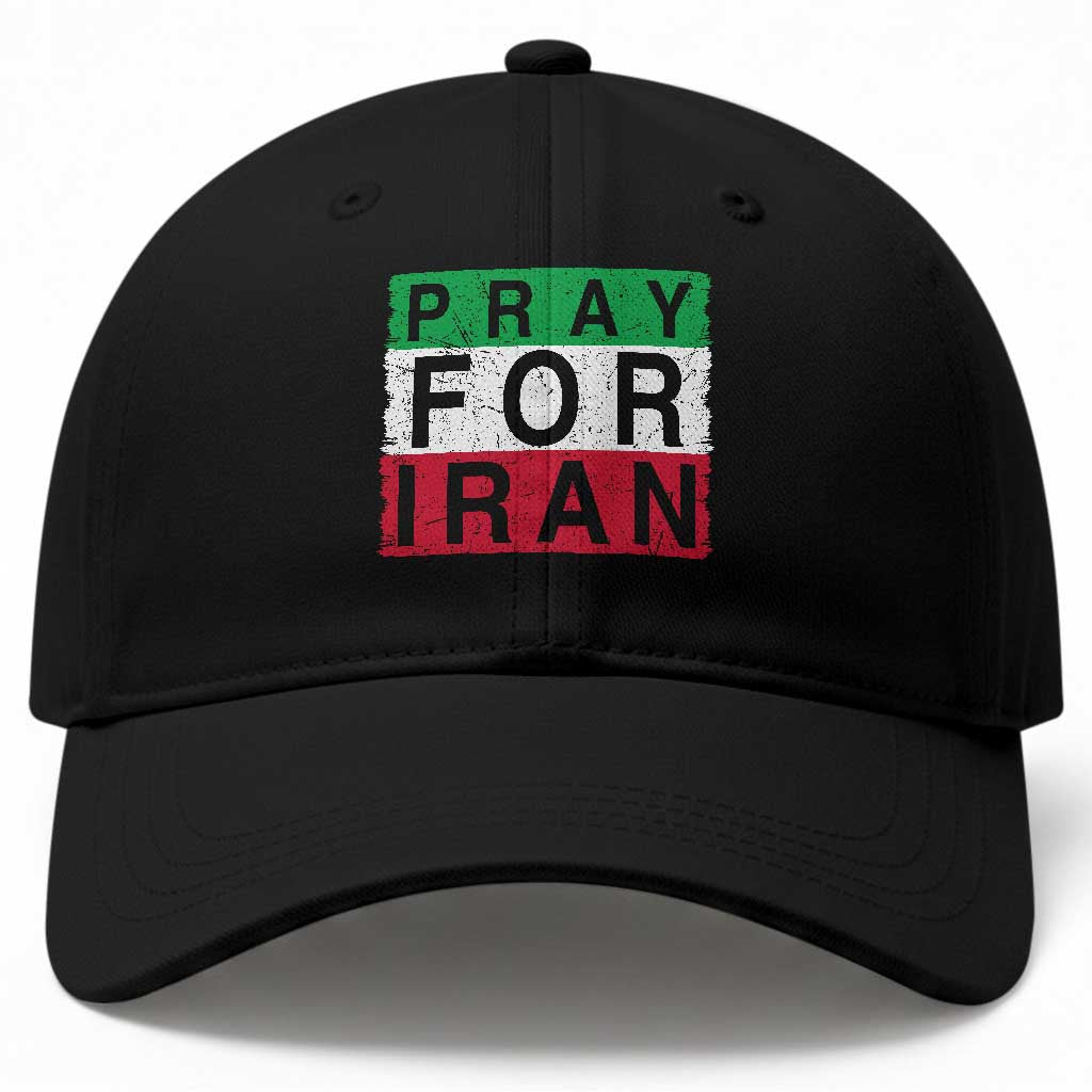 Pray For Iran Baseball Cap Support Peace For Iran TS12 Print Your Wear