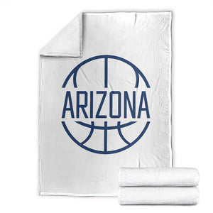 Arizona State Pride Throw Blanket Grand Canyon State Basketball Gift TS12 White Print Your Wear