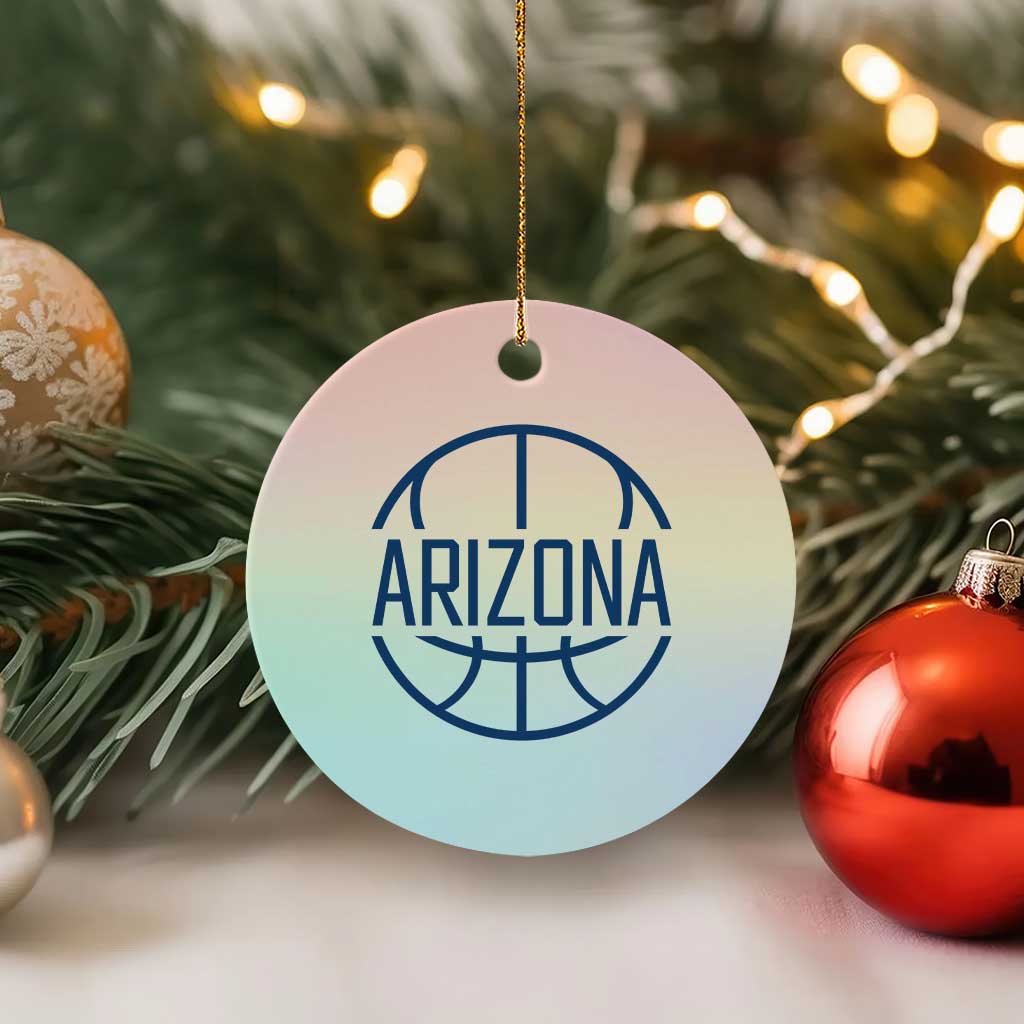 Arizona State Pride Ceramic Ornament Grand Canyon State Basketball Gift TS12 1pc Pastel Print Your Wear