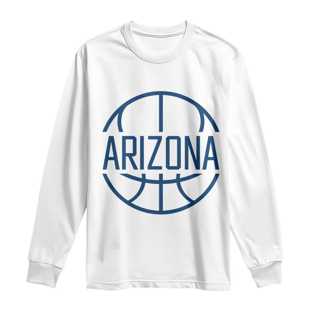 Arizona State Pride Long Sleeve Shirt Grand Canyon State Basketball Gift TS12 White Print Your Wear